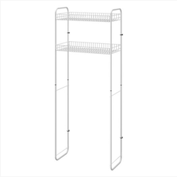 METALTEX Polica za kupatilo Skywash 64x31x159cm bela
