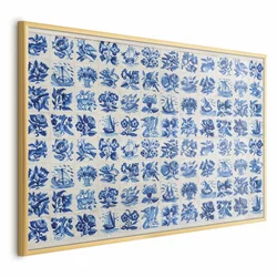 shumee Plakat - Azulejos - tradicionalne portugalske keramične ploščice