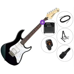 Yamaha Pacifica 012 SET 2 Black Električna kitara