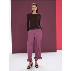 Sinsay - Opuštene pantalone - ljubičasto