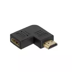 E-GREEN Adapter HDMI (M) - HDMI (F) crni
