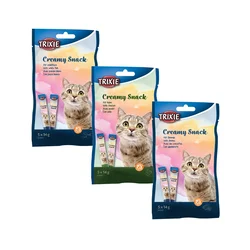 Trixie poslastica za mačke Creamy snacks - Račići 5x14g