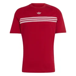 ADIDAS ORIGINALS Majica 98 rdeča/bela