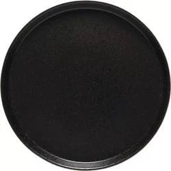 Costa Nova plitev krožnik Notos 29,7 cm, črn, dvignjen rob (6 kos)