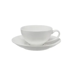Maxwell&Williams Skodelica za čaj White C&F Coupe 200ml/bela/porcelan, (5000199596)