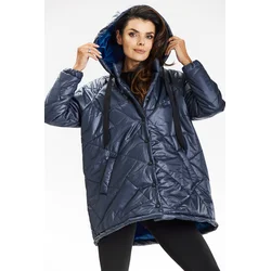 Awama Womans Jacket A687 Navy Blue