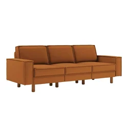 Atelier del Sofa Trosed Sparrow Extra 3, 238x89x87 cm, Braon