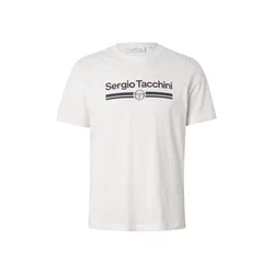 Sergio Tacchini Majica Marchio mornarska / bela