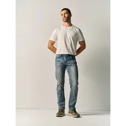 KOROSHI Kavbojke moder denim