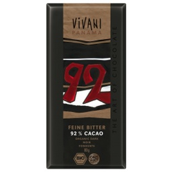 VIVANI Crna čokolada 92% kakao, (4044889002249)