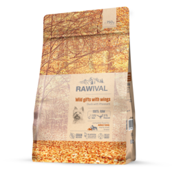 RAWIVAL Suva hrana za odrasle pse patuljastih i malih rasa sa pačetinom i fazanom 0.75 kg