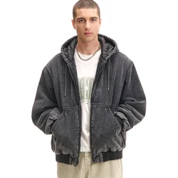 Cropp - Bomber jakna s printom - tamno siva