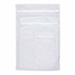 WENKO 3751900100 - Mrežasta vreća za pranje veša 90x60 cm bela