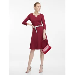 Bordo midi obleka ORSAY
