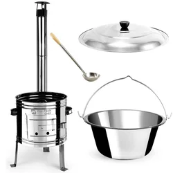 Set za golaž nerjaveče jeklo 10l Pro-Tech CHEF 40705