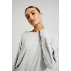 Womens smooth sweater MOODO - gray