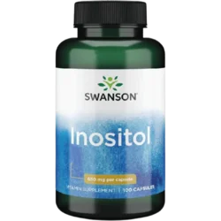 Swanson Inozitol, 650mg, 100 kapsula