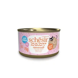 Schesir Baby Cat – Piletina i Losos - 70 g