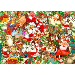 Enjoy - Puzzle Vintage božič - 1 000 kosov