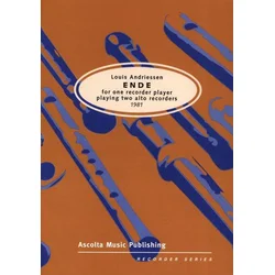 ANDRIESSEN:ENDE FOR RECORDER
