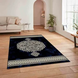 Conceptum Hypnose Tepih HM-CRP25-47, Pravougaoni, 180 x 280 cm, Crno-beli