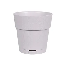 Saksija za cvijeće Ethica fi 25x25cm 7.5l krem Stefanplast
