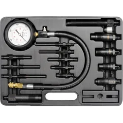 YATO KOMPLET 16-ELEMENTNIH MANETERJEV KOMPRESIJSKEGA TLAKA ZA DIZEL YT-7307
