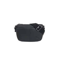 LACOSTE Torba preko telesa črna