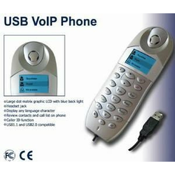 VOIP SKYPE TEL. USB P5D LED DISPLAY