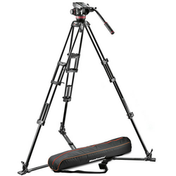 MANFROTTO MVH502A 546GB-1 - Tripod with fluid video head - ideal for HDSLR cameras