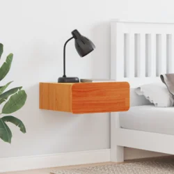 Noćni ormarić s ladicama 2 pcs Vosak smeđa 39 x 34 x 16,5 cm