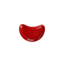 Mini-platter for appetizers, porcelain, 10cm, Alumilite Seasons, Red