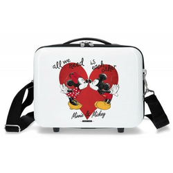 Minnie & Mickey ABS beauty case bela ( 43.939.22 )