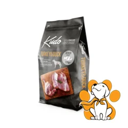 KUDO Turkey & Duck Senior/Light 12kg, Niskokalorična Hrana za Starije Pse