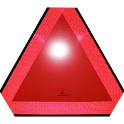 Trougao – saobraćajna oznaka za spora vozila, 160 mm