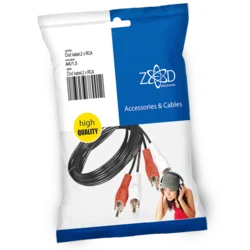ZED electronic Činč kabel 1.5 met., 2 x RCA - AK/1,5