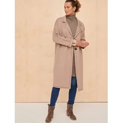 Blue Shadow latte coat cxp0898. S80