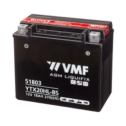 POWEROAD akumulator za motor YGZ20HL-BS Harley Davidson (12V 20 Ah, 176 x 87 x 153)
