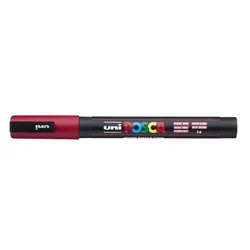Marker Uni pc-3m Posca tamno crveni