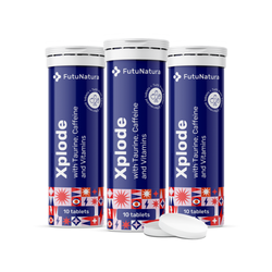 Xplode – šumeče tablete, 10 šumečih tablet