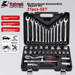 Kafuweier Set nasadnih ključeva za popravku automobila SS3222A, 1/2, 37 Komada