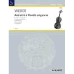 WEBER : note ANDANTE E RONDO UNGARESE