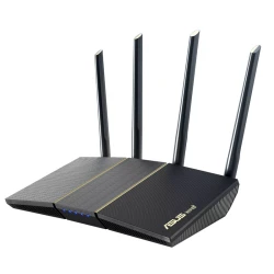 ASUS RT-AX57 wireless router Gigabit Ethernet Dual-band (2.4 GHz / 5 GHz) Black