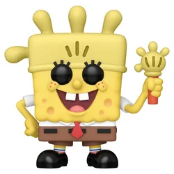 Northix Plišasta igrača SpongeBob SquarePants Glove World 12-palčna