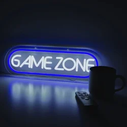 Znak neon game zone 42.5x15 cm