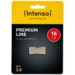 INTENSO USB Flash 16GB Hi-Speed USB 3.0 up to 100MB/s USB3.0-16GB/Premium Line Premium Line