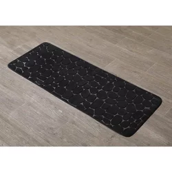 TENDANCE TEPIH ZA KUPATIL PEBBLE 45X120 CM CRNA