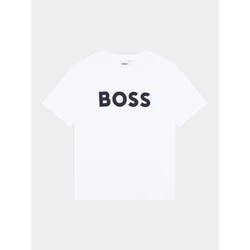 Boss Majica J25P24 D Bela Regular Fit