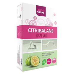 ZONA VITAL kapsule CITRIBALANS 1+1 GRATIS