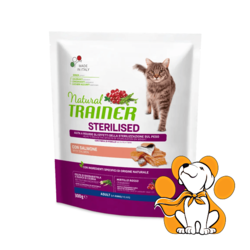 Natural Trainer Sterilised Cat With Salmon 300g, Za Zdravlje Urinarnog Trakta
